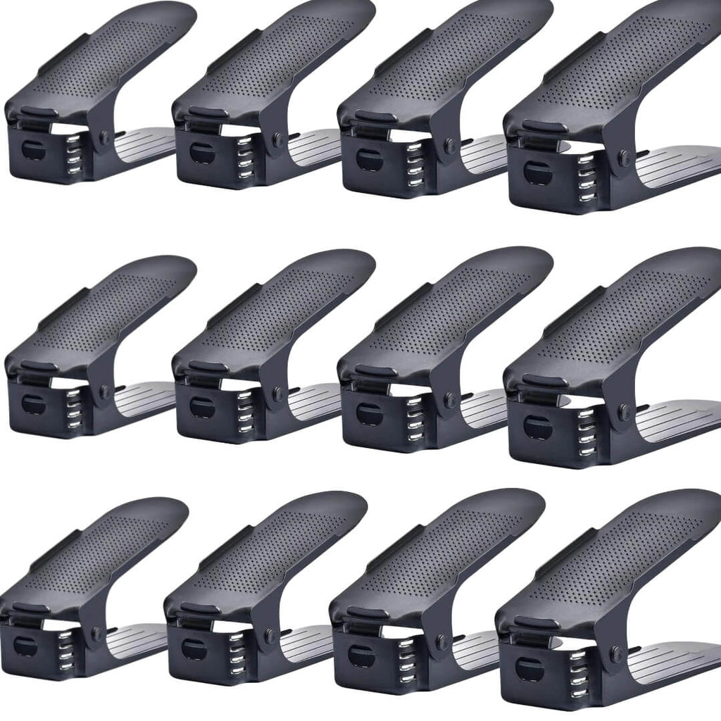 Shoe Organizer - The Adjustable Shoe Rack Space Saver