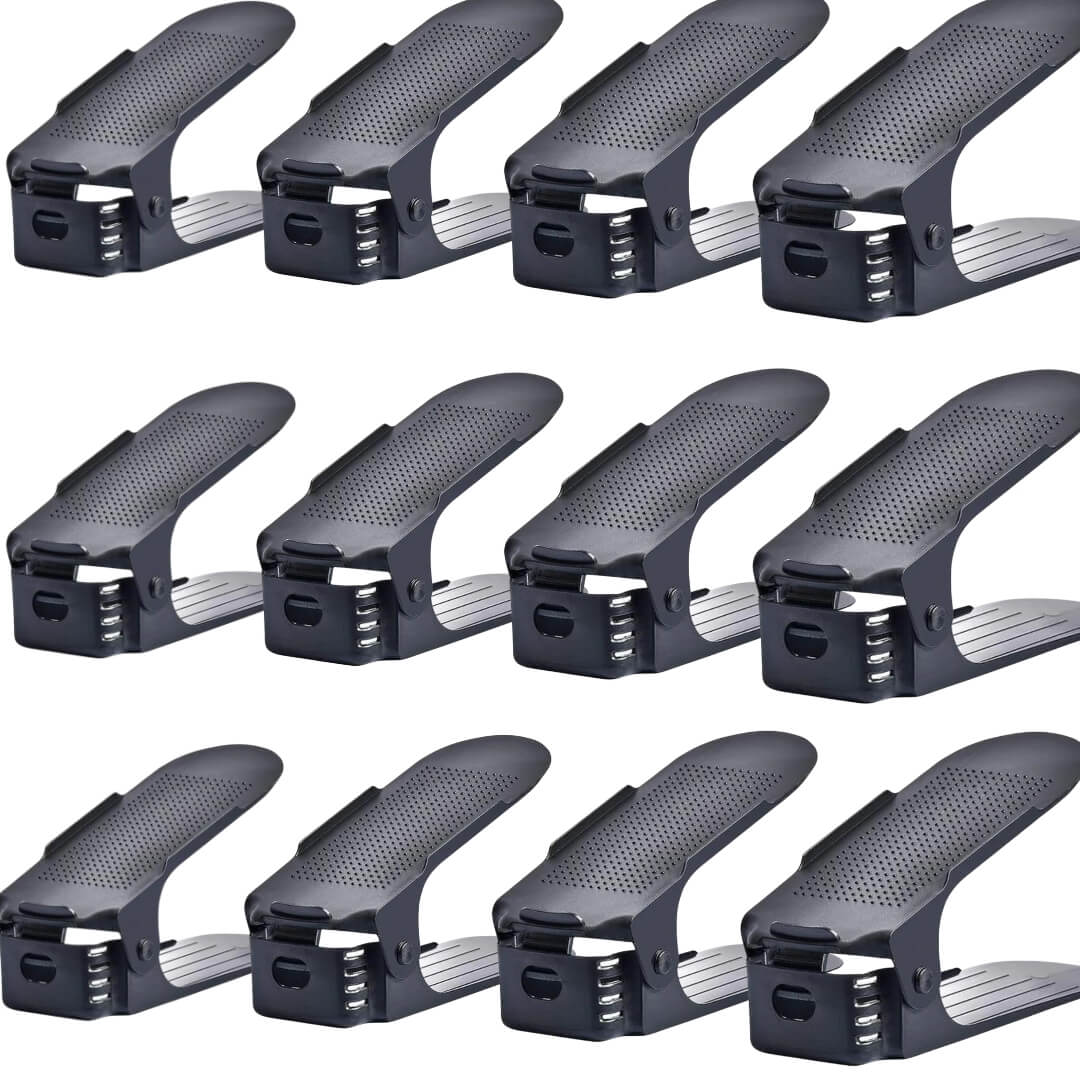 Shoe Organizer - The Adjustable Shoe Rack Space Saver