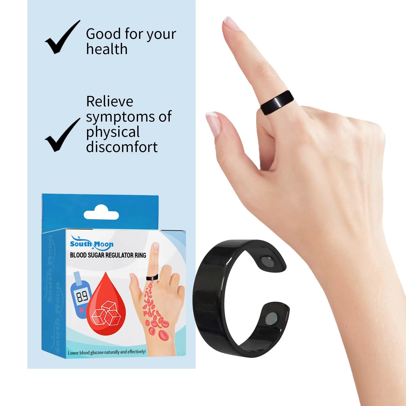 Blood & Diabetes Sugar Control Ring